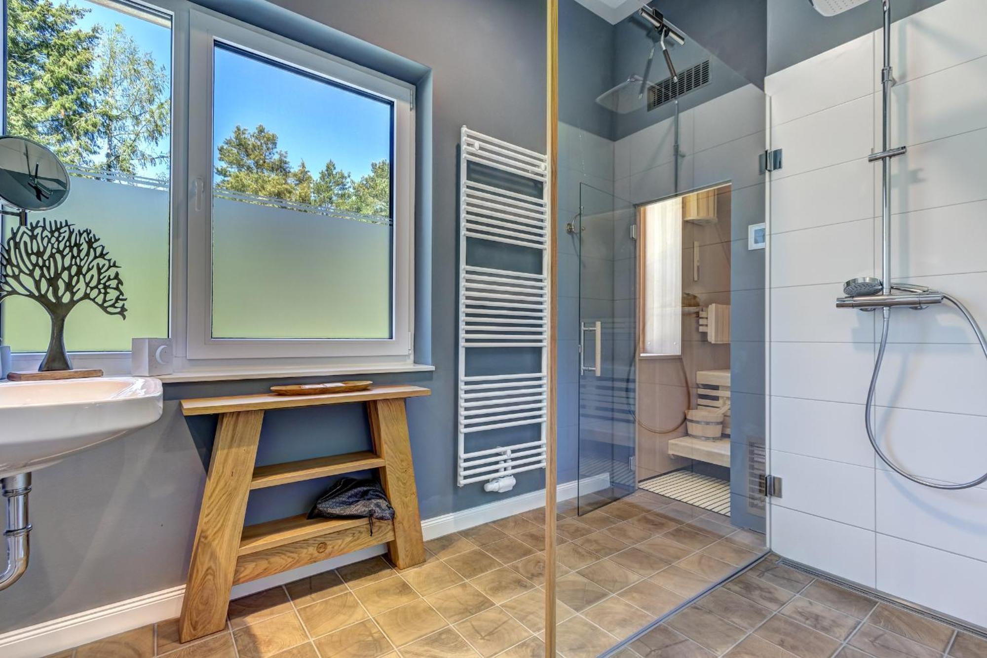 Ferienhaus Lodino Lodge Mit Sauna Und Kamin Loddin Exteriör bild